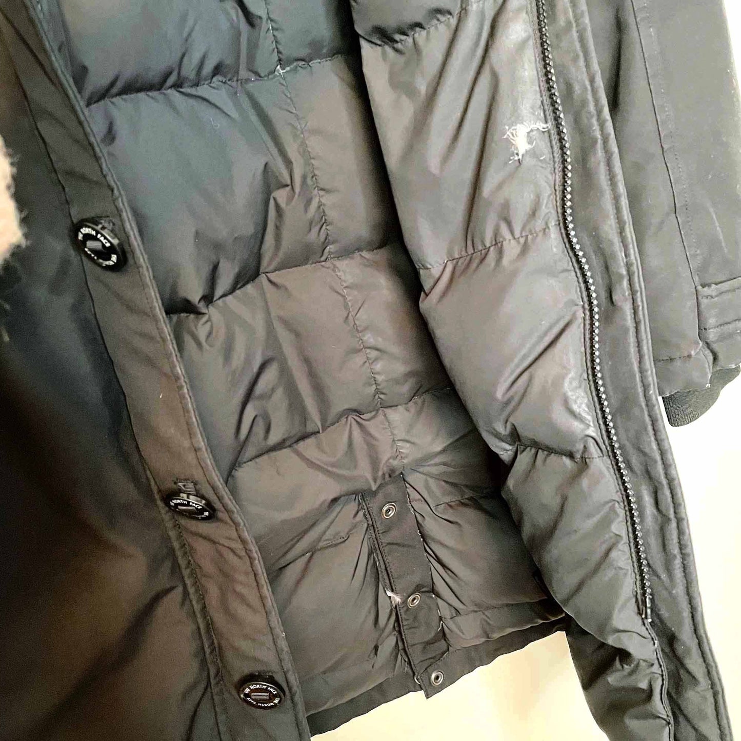 the north face women's arctic down puffer parka - size xs