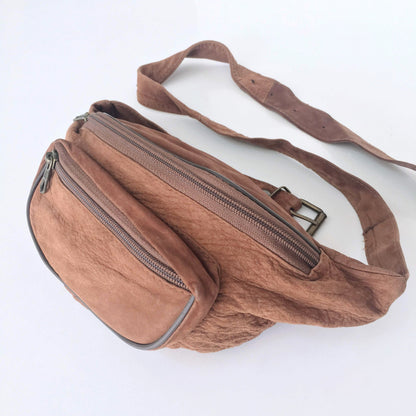 Vintage nubuck mini fanny pack