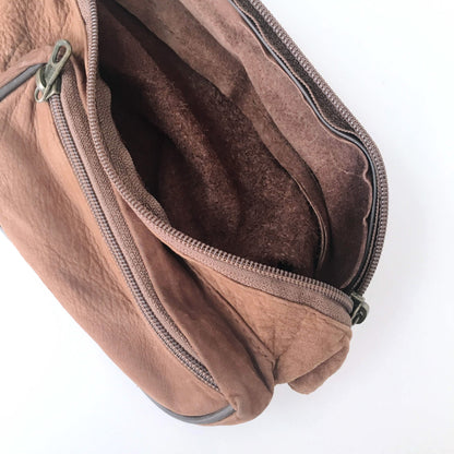 Vintage nubuck mini fanny pack