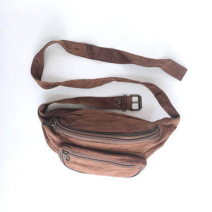 Vintage nubuck mini fanny pack