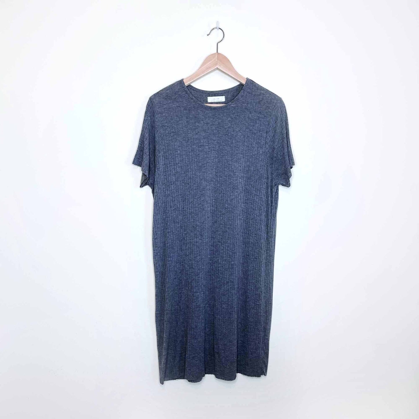 Oak + Fort oversized ribbed t-shirt dress- size Medium