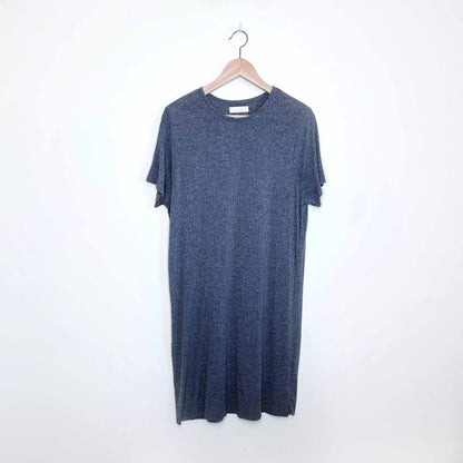 Oak + Fort oversized ribbed t-shirt dress- size Medium