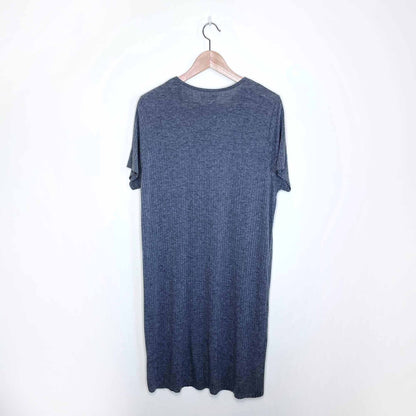 Oak + Fort oversized ribbed t-shirt dress- size Medium