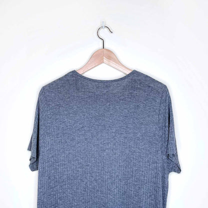 Oak + Fort oversized ribbed t-shirt dress- size Medium