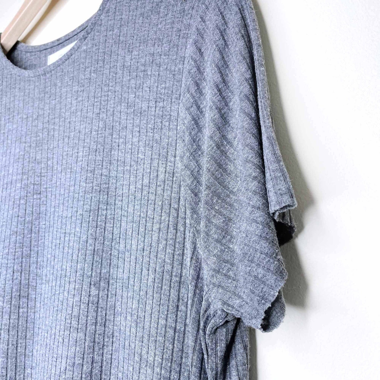 Oak + Fort oversized ribbed t-shirt dress- size Medium