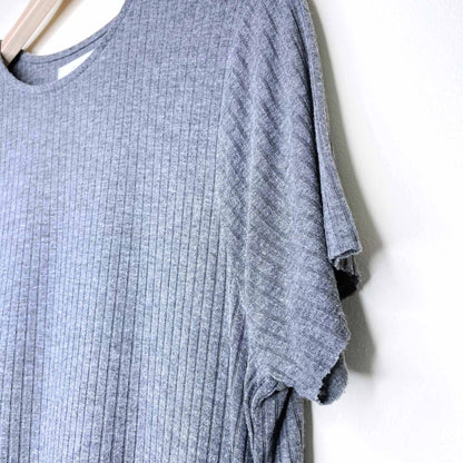 Oak + Fort oversized ribbed t-shirt dress- size Medium