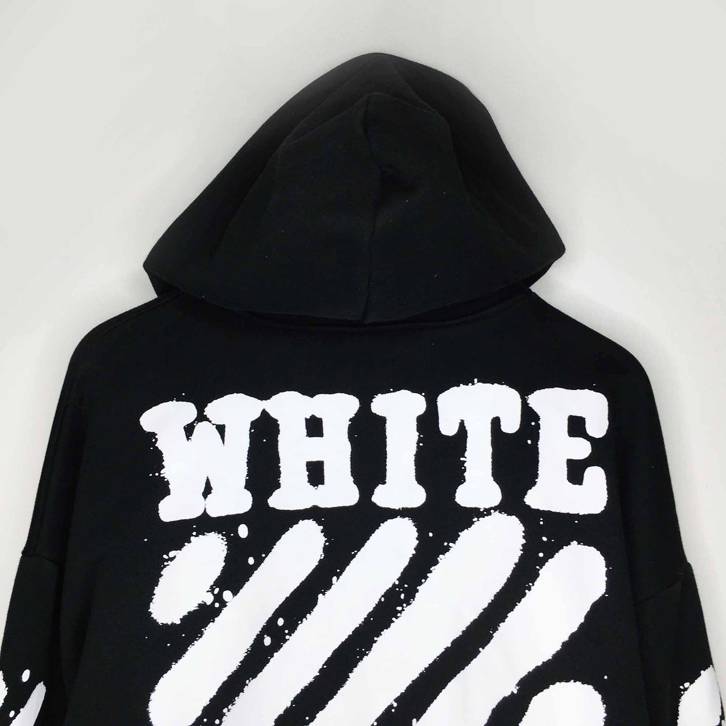 OFF-WHITE signature stripes hoodie - Men's xxs