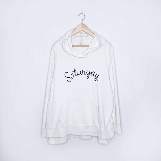 Old Navy Saturyay hooded sweatshirt - size xl