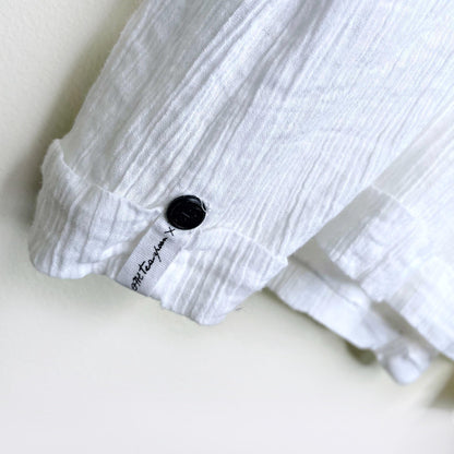 one teaspoon gauzy sleeveless tux shirt - size small