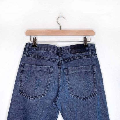 one teaspoon fox black distressed awesome baggies - size 24