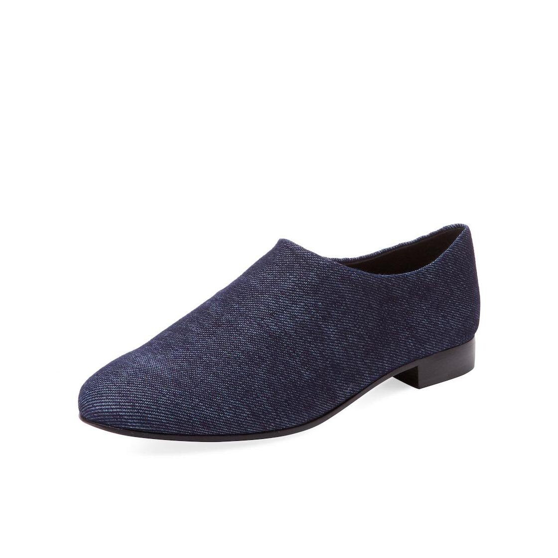 Opening Ceremony Charly stretch denim slip ons - size 37