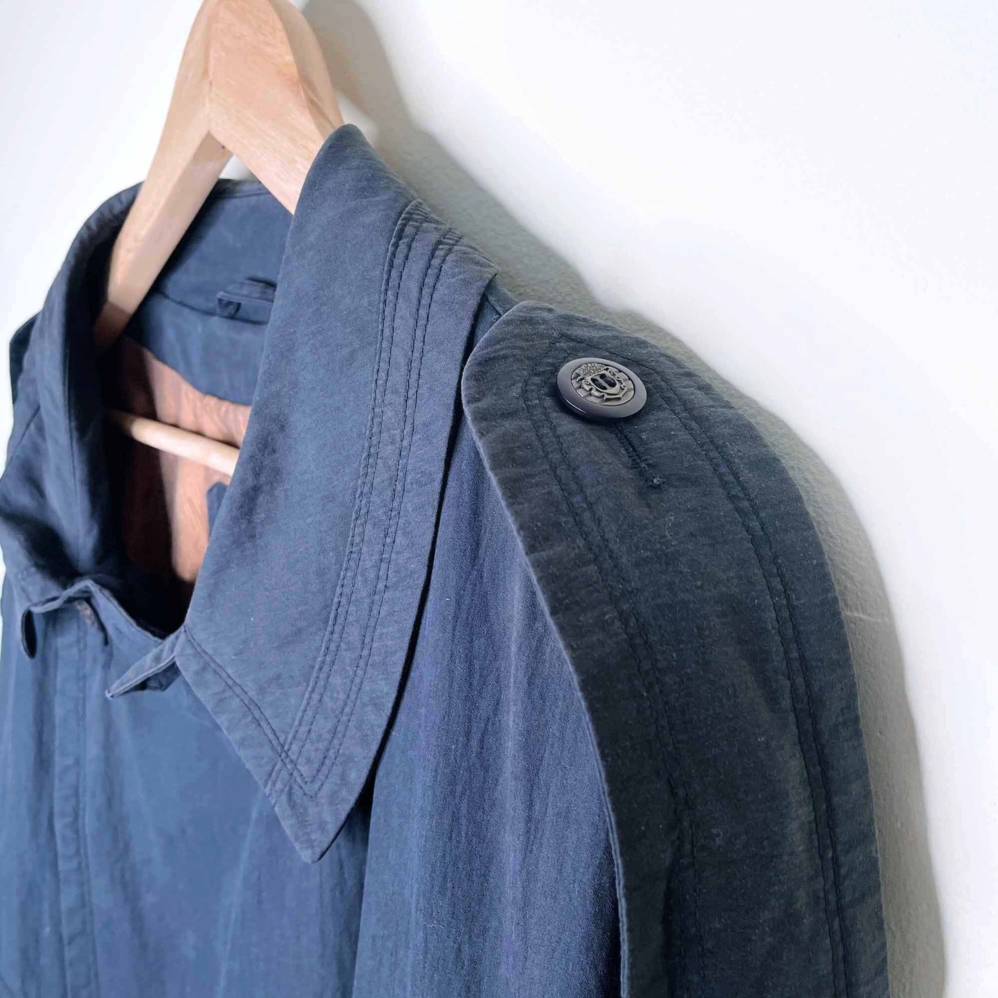 Vintage Oscar de la Renta runway belted trench coat - size XL