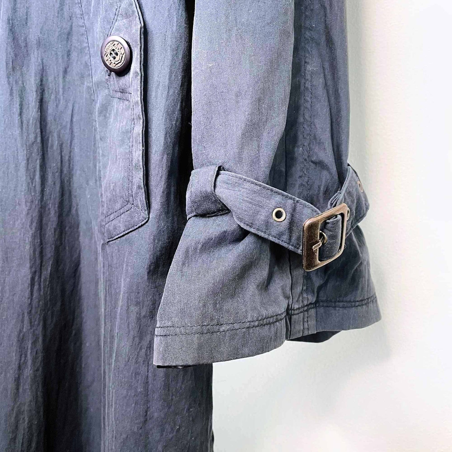 Vintage Oscar de la Renta runway belted trench coat - size XL