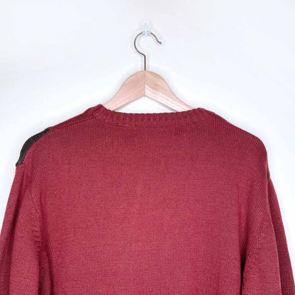 Oscar de la Renta Fall 2011 grandpa sweater - size Large