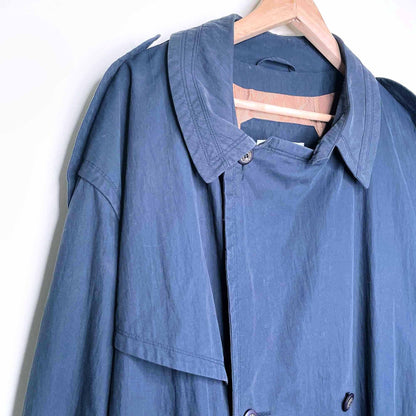 Vintage Oscar de la Renta runway belted trench coat - size XL