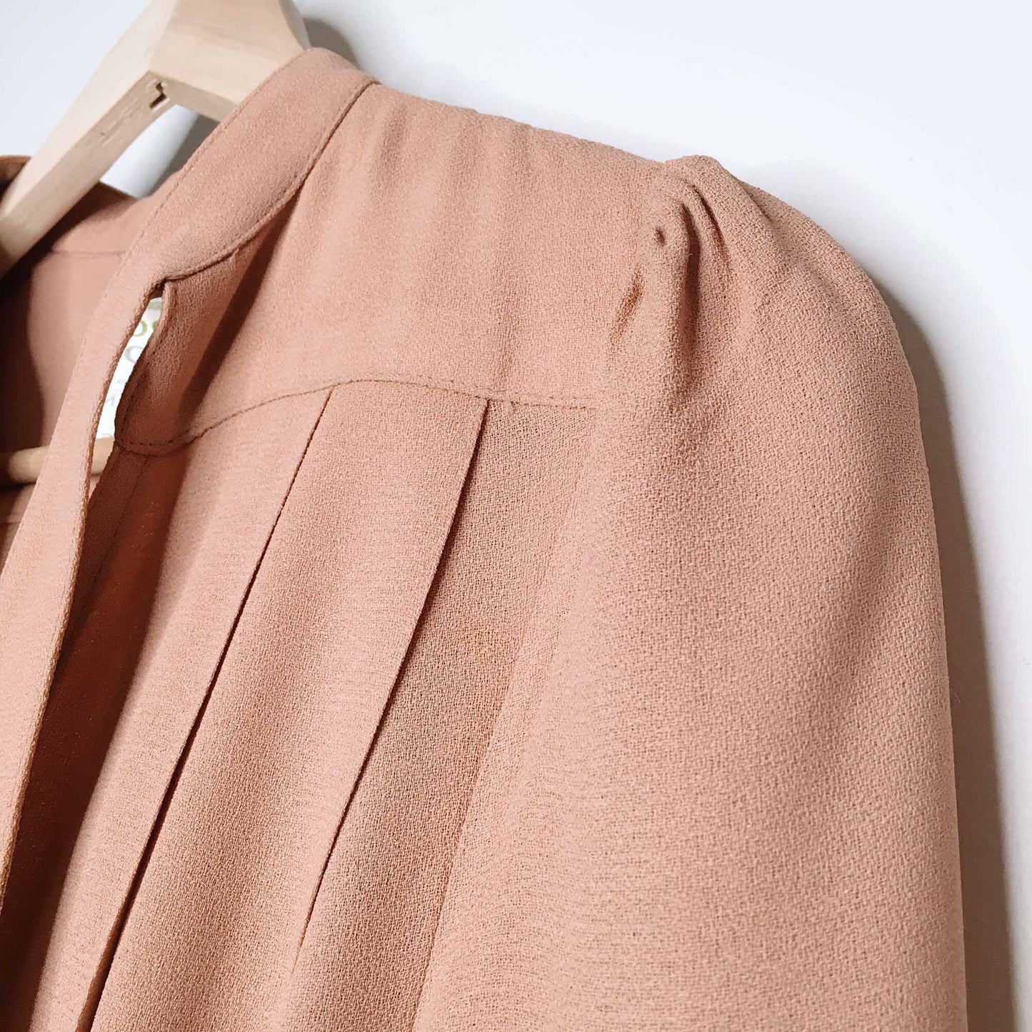 RARE Vintage Ossie Clark 70's moss crepe wrap gown - size 34