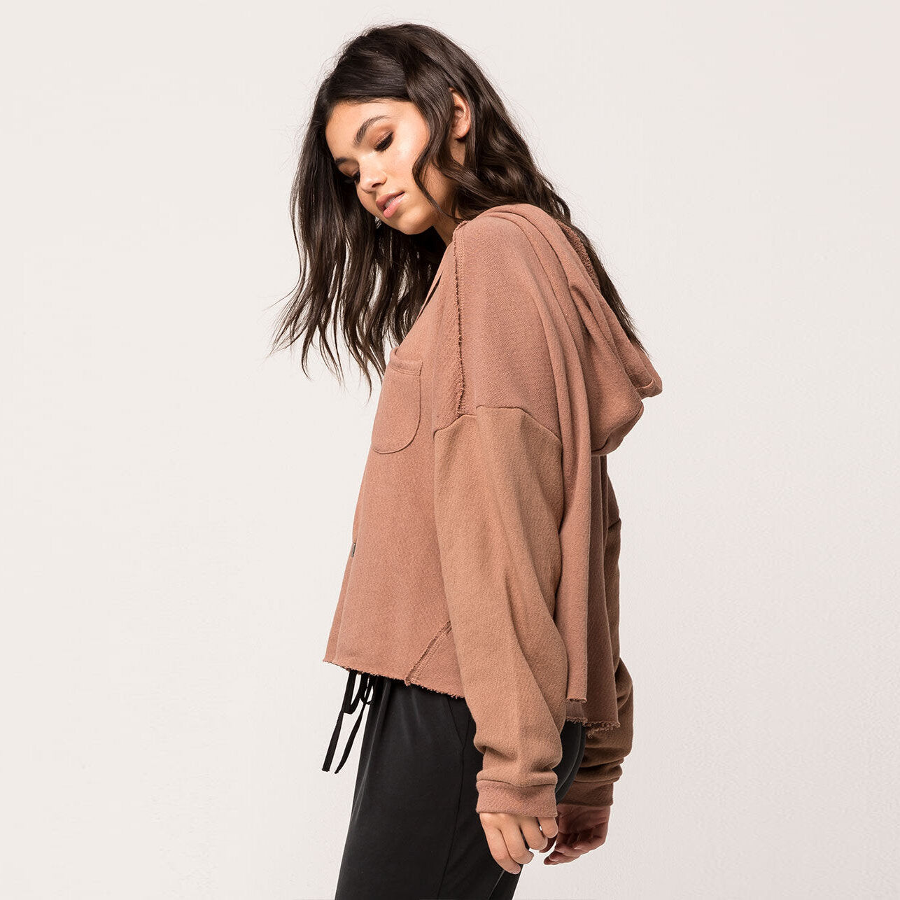 Others Follow work it blush pink sweatshirt - size Large