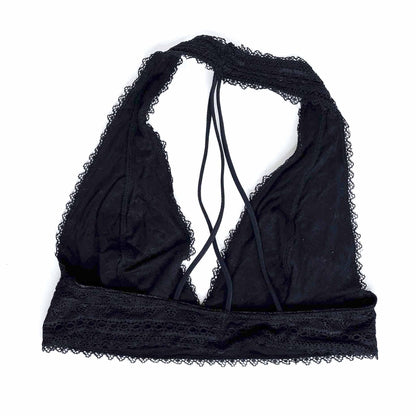 UO out from under lace halter bralette - size medium
