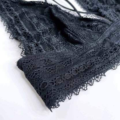 UO out from under lace halter bralette - size medium