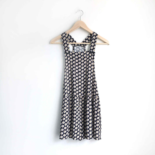 Vintage daisy overalls - size xs