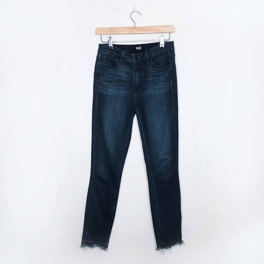PAIGE Hoxton high rise ankle raw hem - size 27