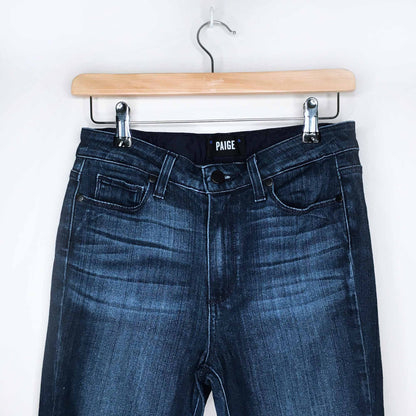PAIGE Hoxton high rise ankle raw hem - size 27