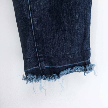 PAIGE Hoxton high rise ankle raw hem - size 27