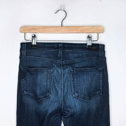 PAIGE Hoxton high rise ankle raw hem - size 27