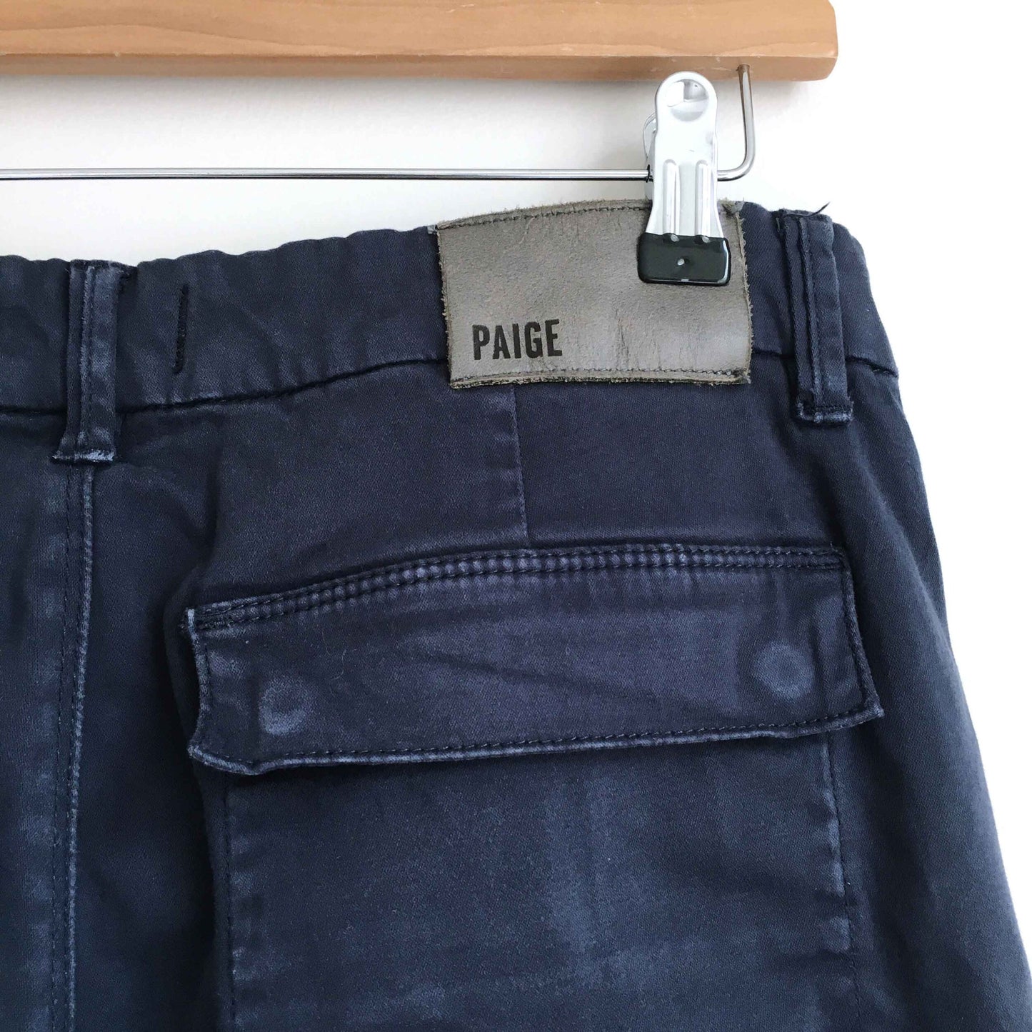PAIGE cargo skinny zip pants - size 31