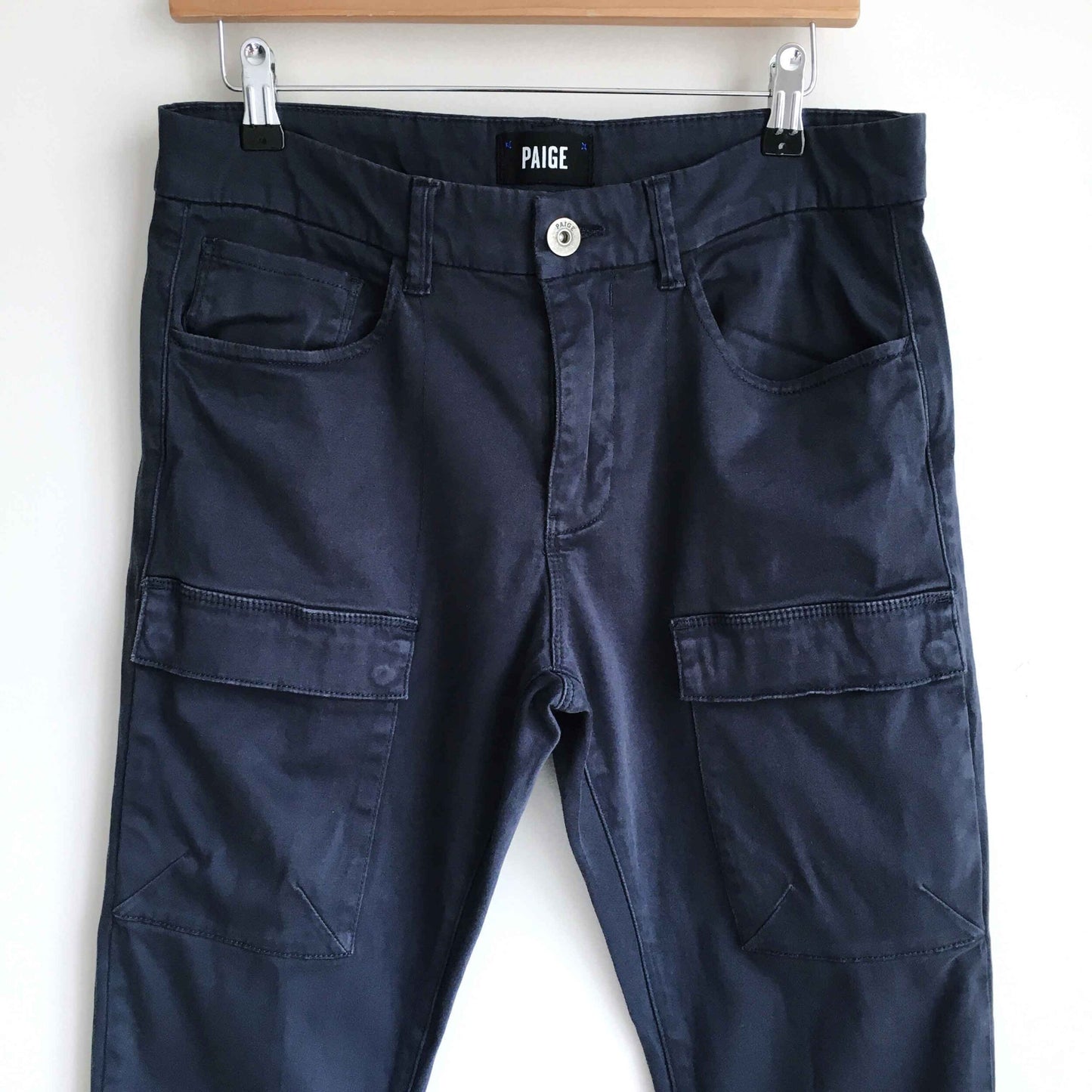 PAIGE cargo skinny zip pants - size 31