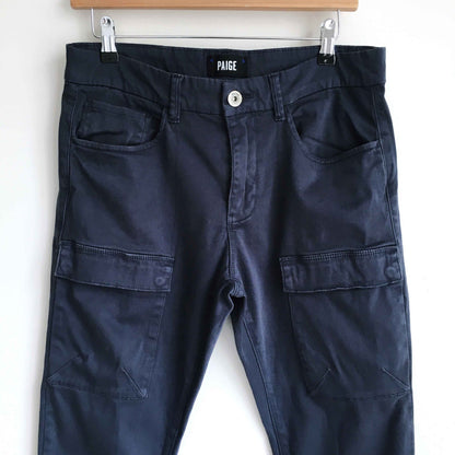 PAIGE cargo skinny zip pants - size 31