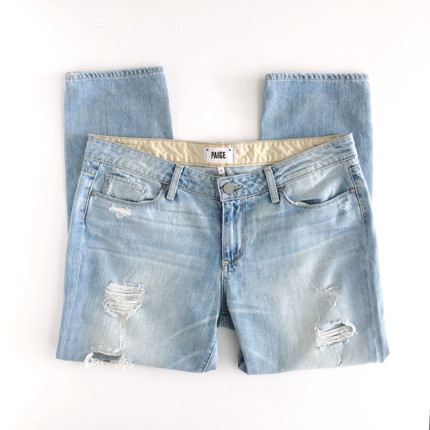Paige Jimmy Jimmy Crop Jeans - size 30