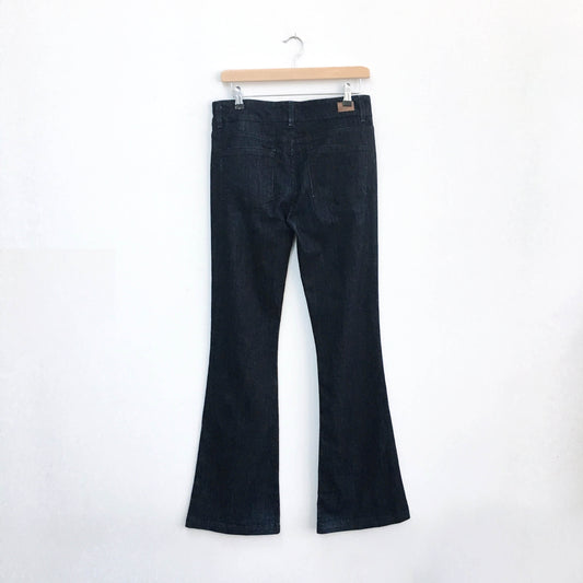 PAIGE Dark Flare Leg Jeans - size 30