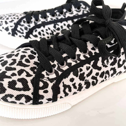 Parfois animal print canvas trainers - size 39