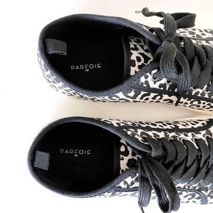 Parfois animal print canvas trainers - size 39