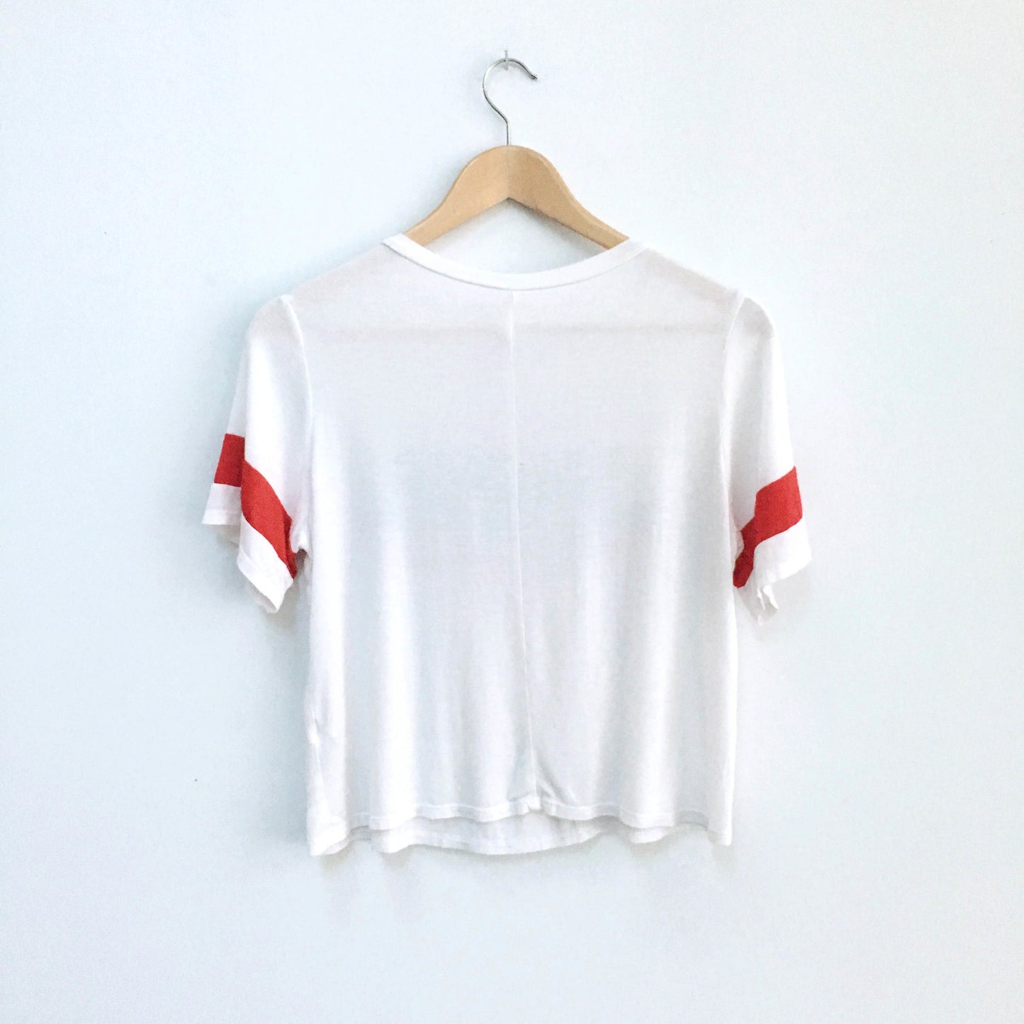 Atticute Paris Amour crop tee - size Small