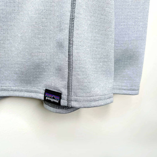 patagonia polartec capilene midweight 1/4 zip neck top - size xl