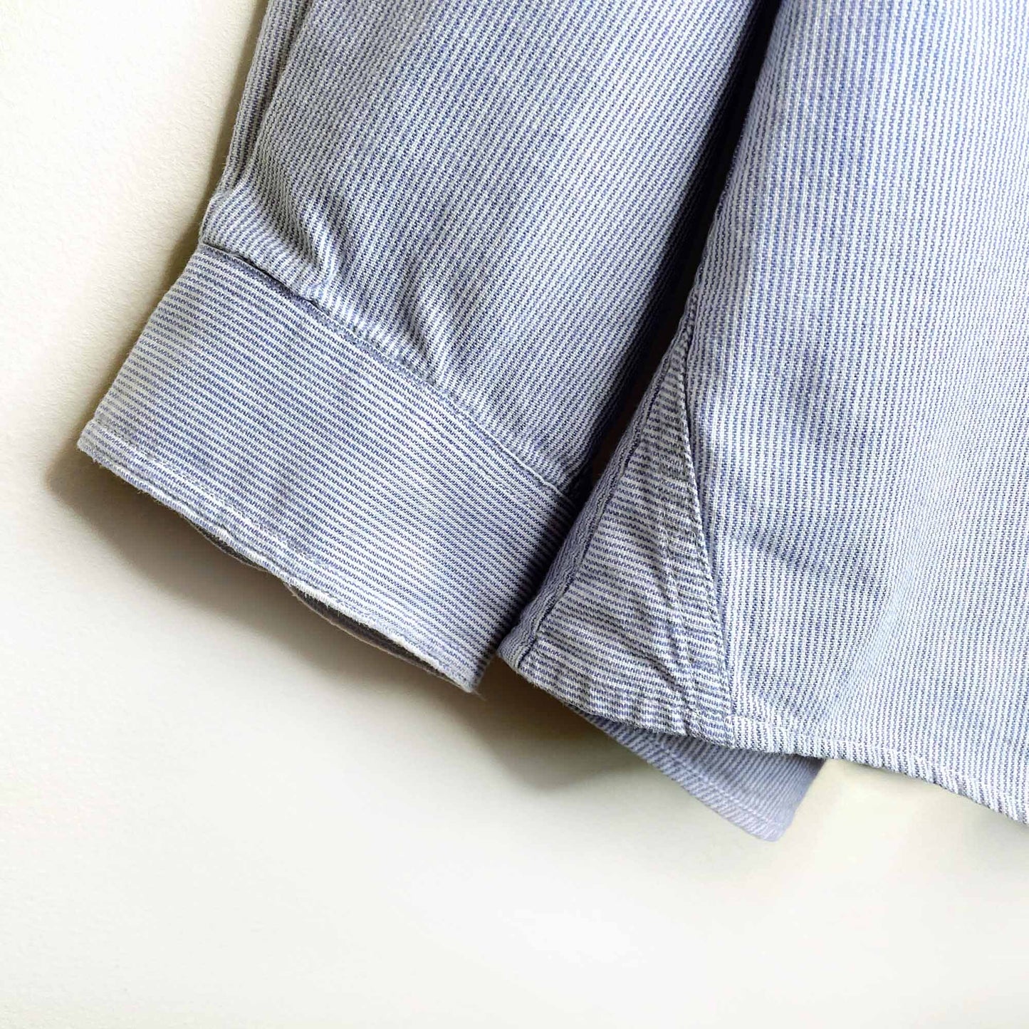 patagonia pin striped button down - size medium