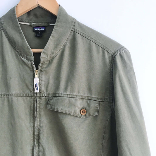 Patagonia Zip Tencel Jacket - size Small