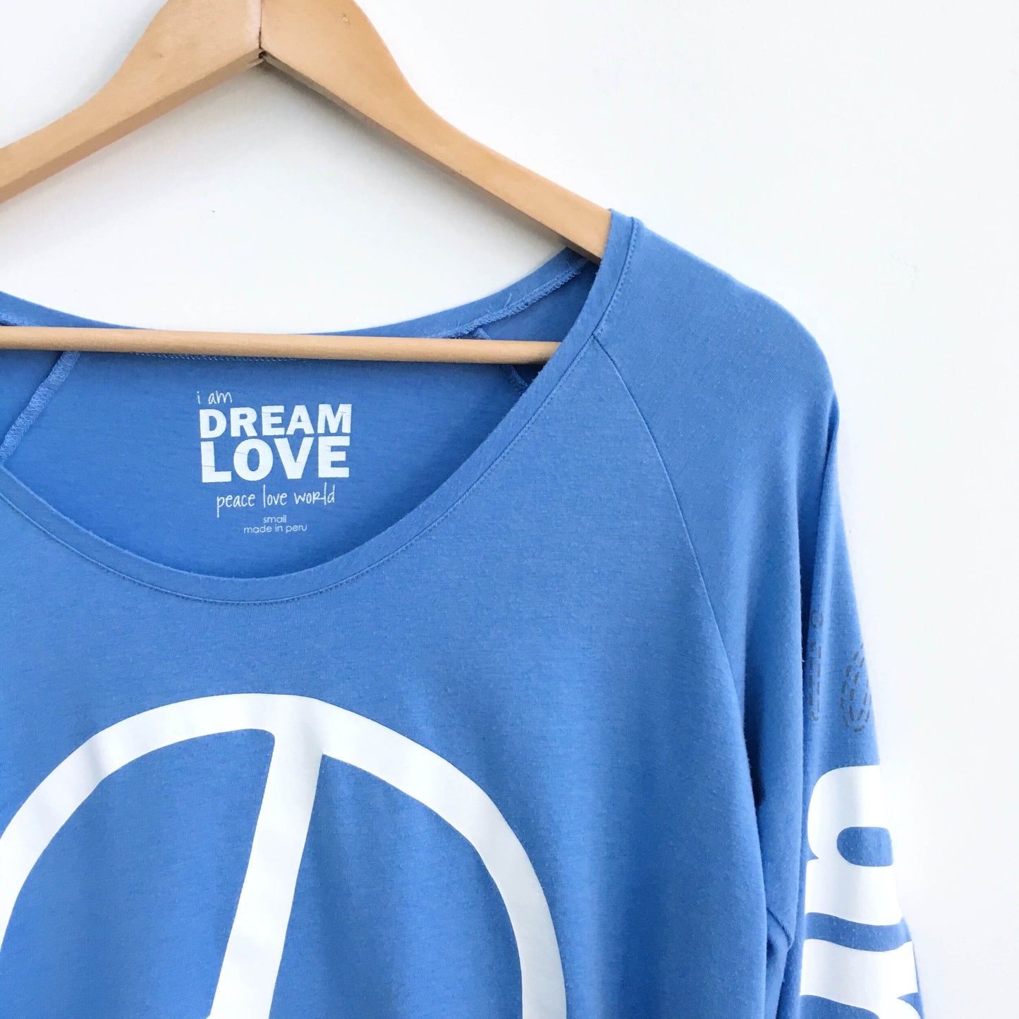 Peace Love World Intimates 'Peace' Shirt - size Small