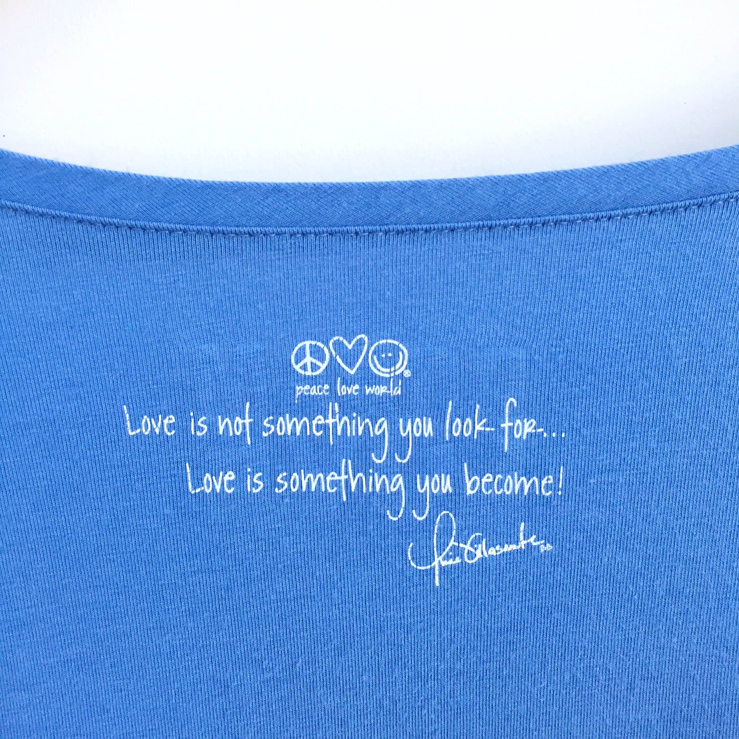 Peace Love World Intimates 'Peace' Shirt - size Small