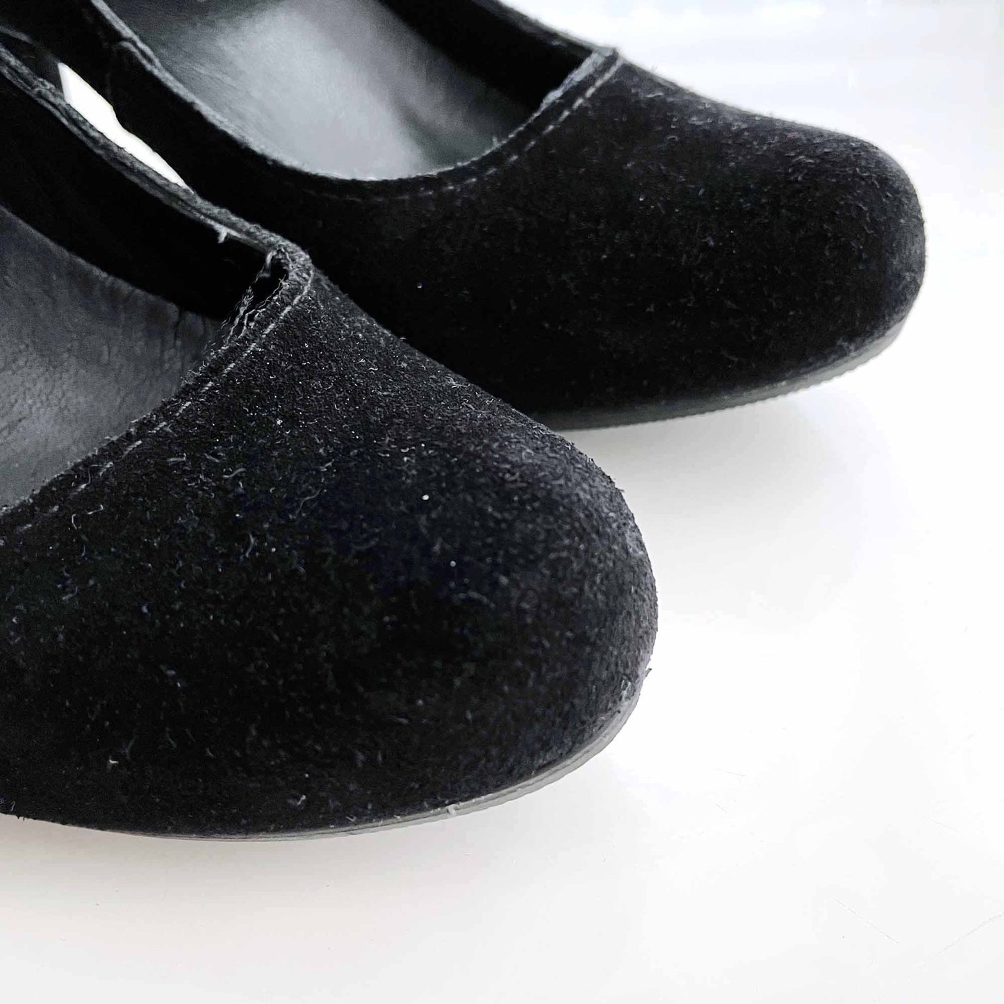 pedro garcia suede mary-jane pumps - size 36