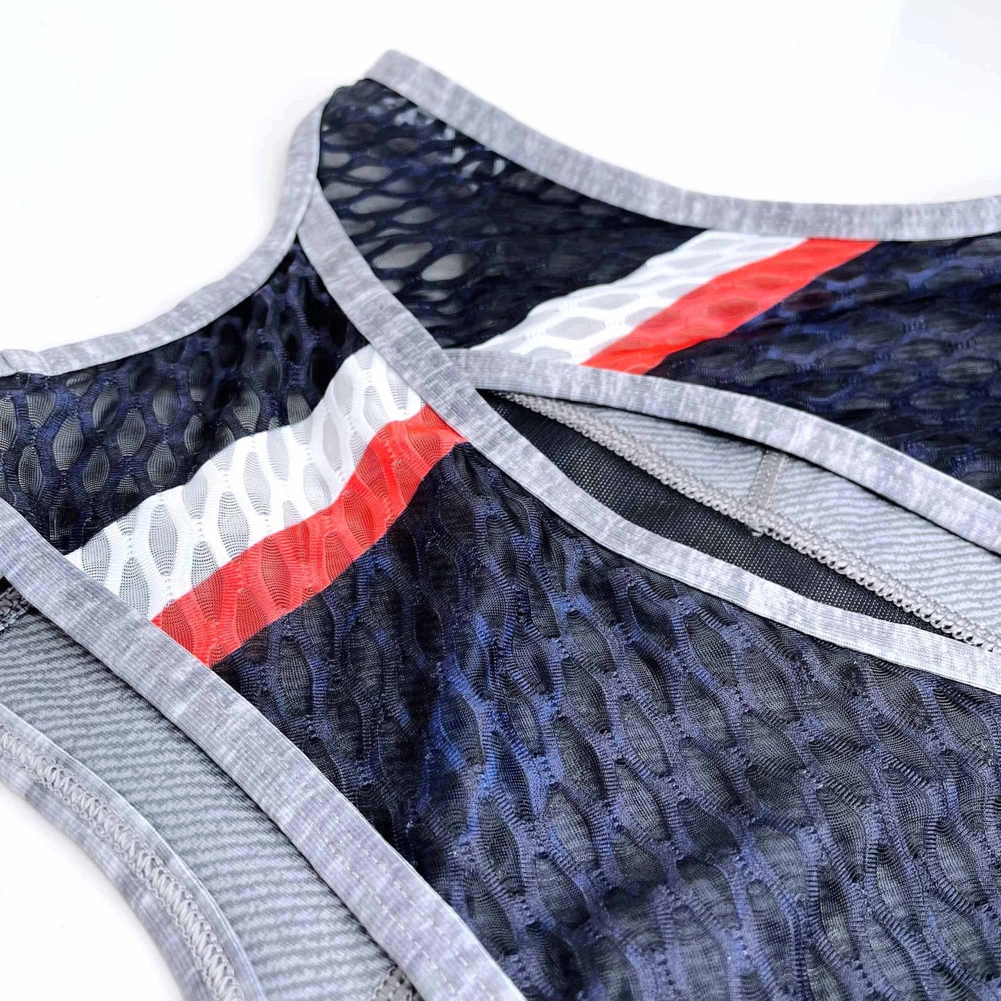 peloton high neck sports bra with mesh panel  - size xs