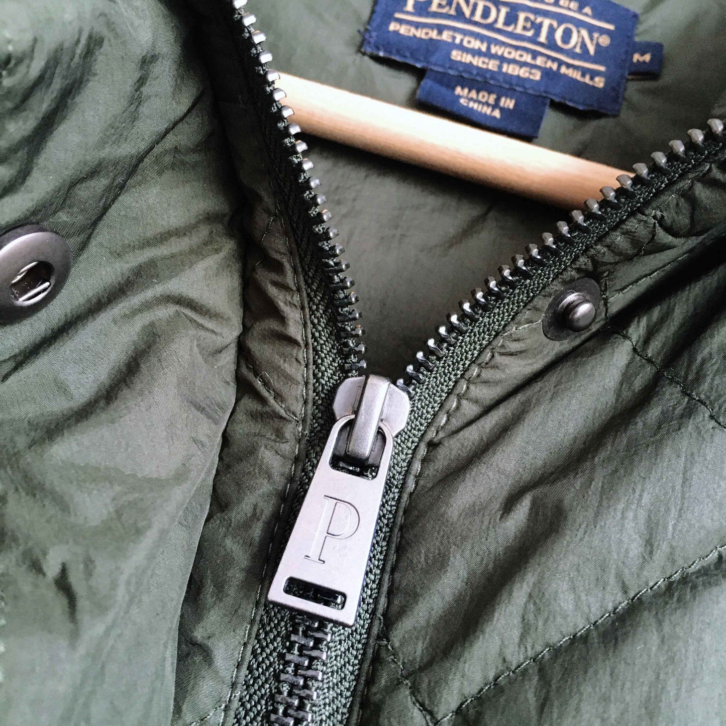 Pendelton quilted barn coat - size Medium