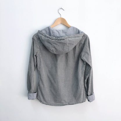 Penfield Check Hooded Shirt - size Small