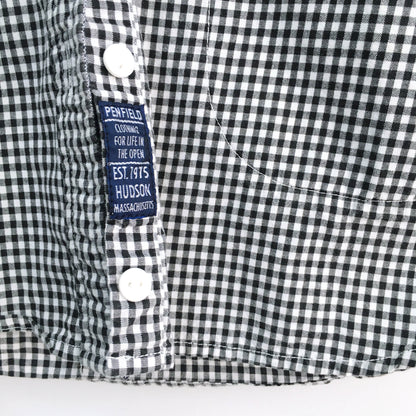 Penfield Check Hooded Shirt - size Small