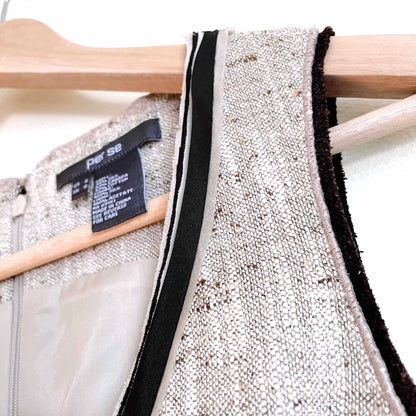 per se by carlisle silk career dress - size 6