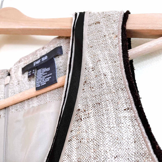 per se by carlisle silk career dress - size 6