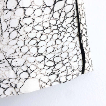 Philosophy snakeskin print high rise shorts - size 4