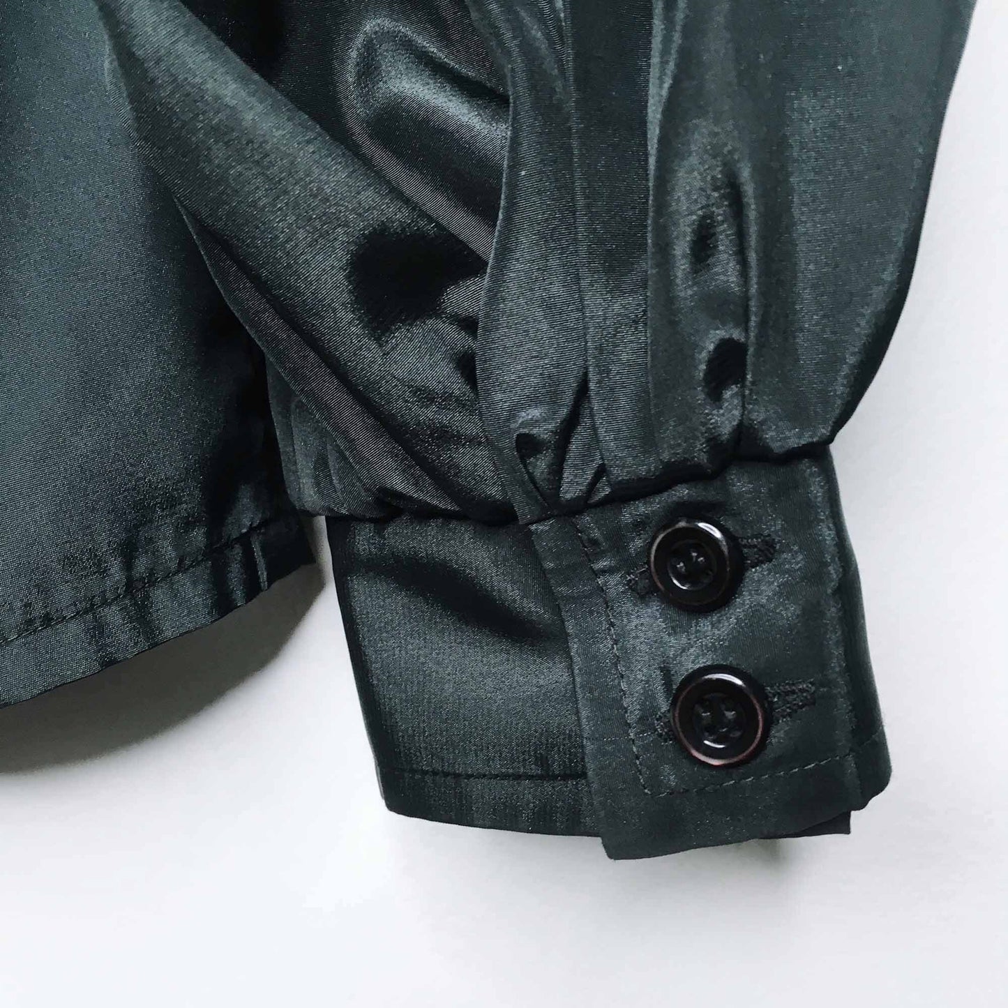 vintage pierre cardin black painters peasant blouse - size 12